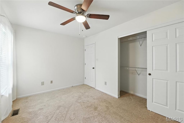 1827 Pheasant Run Dr, Maryland Heights, MO 63043 - unfurnished bedroom featuring carpet, a closet, and ceiling fan