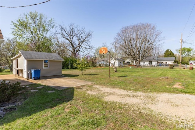 209 N Washington St, Desloge, MO 63601 - view of green lawn with an outbuilding