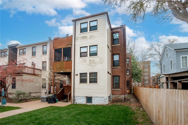 5507 Waterman Blvd Unit C, Saint Louis, MO 63112 - view of rear view of property