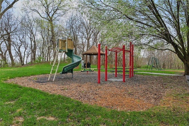430 Benton Dr Unit C, Saint Peters, MO 63376 - community playground featuring a yard