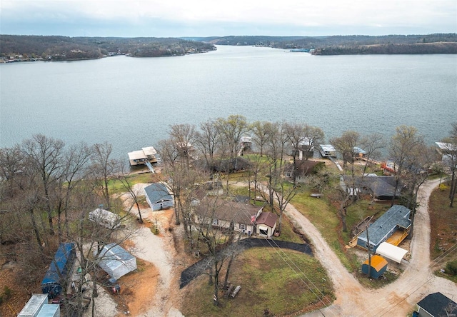 15 Allen Cir, Sunrise Beach, MO 65079 - drone / aerial view of a large body of water