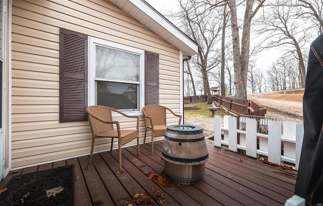 15 Allen Cir, Sunrise Beach, MO 65079 - wooden terrace with fence