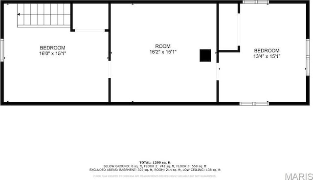 338 Horn Ave, Saint Louis, MO 63125 - property floor plan