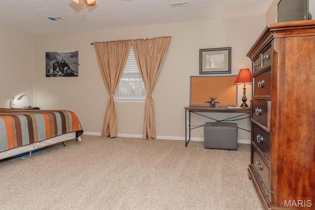 17145 Lensman Rd, Saint Robert, MO 65584 - bedroom featuring carpet floors, baseboards, and a textured ceiling