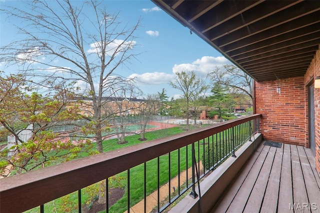 539 Coeur De Royale Dr Unit 201, Saint Louis, MO 63141 - view of balcony