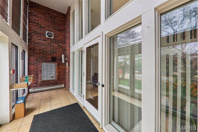 539 Coeur De Royale Dr Unit 201, Saint Louis, MO 63141 - balcony with a baseboard heating unit