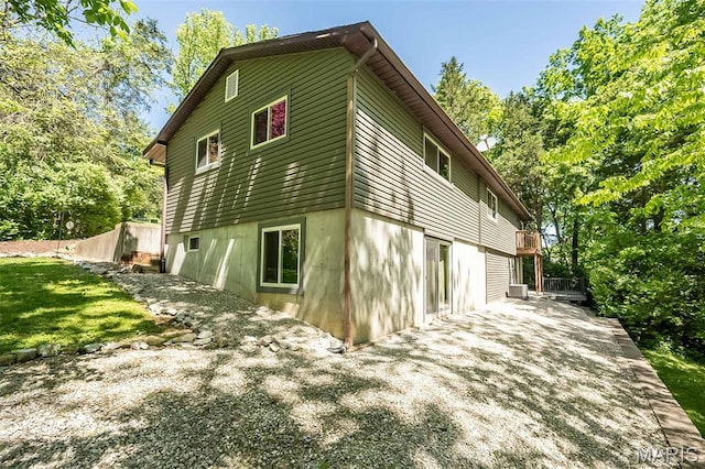 view of property exterior