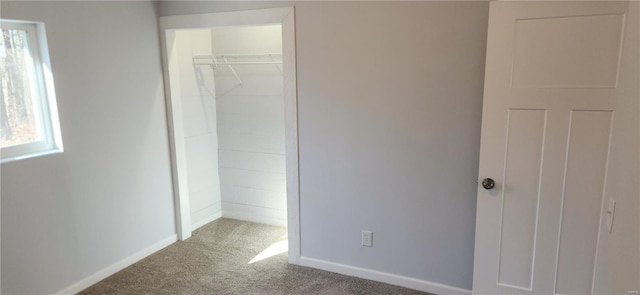13559 Kitt Park Dr, Saint Genevieve, MO 63670 - unfurnished bedroom featuring carpet floors, baseboards, and a closet