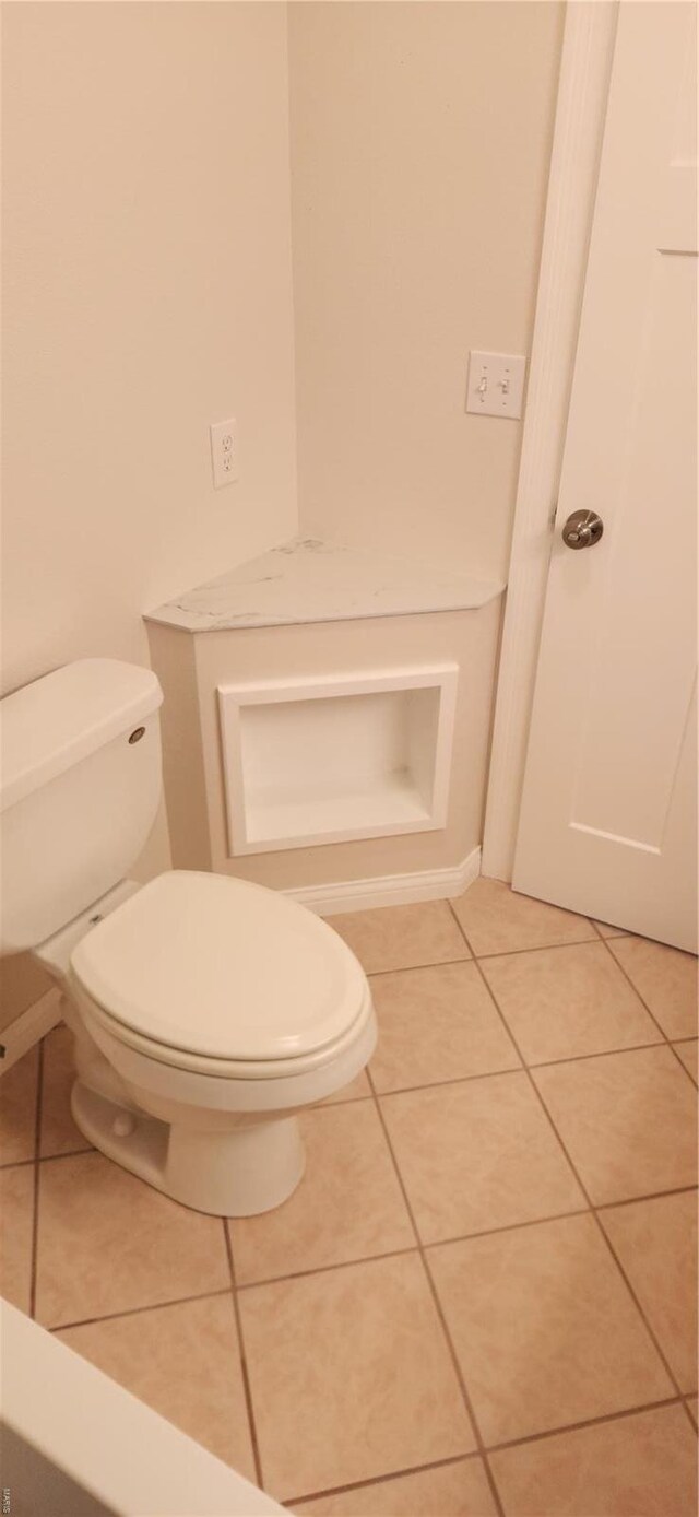 13559 Kitt Park Dr, Saint Genevieve, MO 63670 - bathroom featuring toilet and tile patterned floors