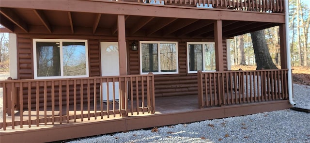 13559 Kitt Park Dr, Saint Genevieve, MO 63670 - view of wooden deck
