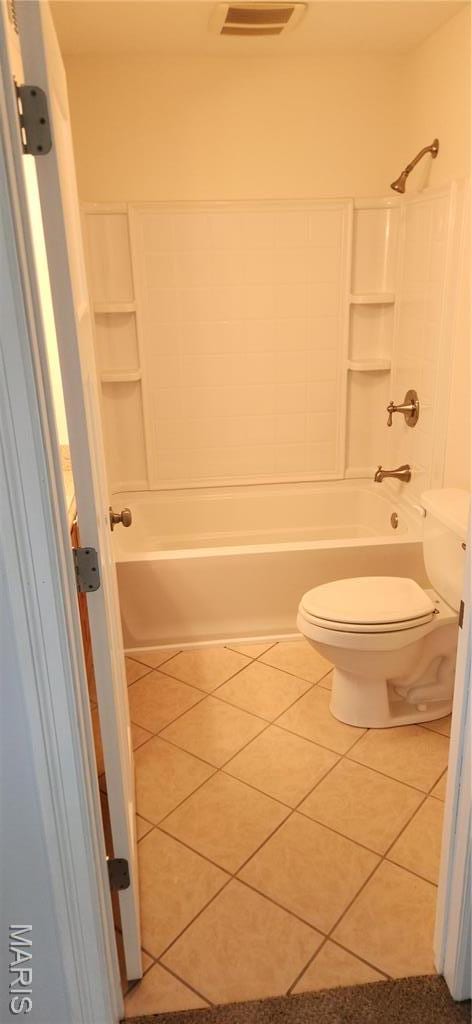13559 Kitt Park Dr, Saint Genevieve, MO 63670 - bathroom with tile patterned floors and bathing tub / shower combination