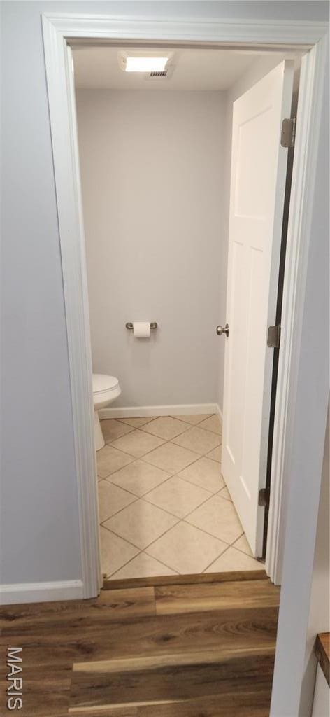 13559 Kitt Park Dr, Saint Genevieve, MO 63670 - bathroom with toilet and tile patterned floors