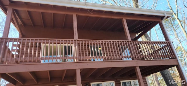 13559 Kitt Park Dr, Saint Genevieve, MO 63670 - view of side of home featuring a wooden deck