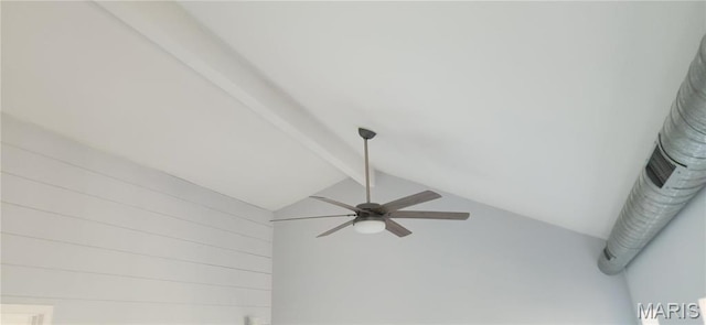 13559 Kitt Park Dr, Saint Genevieve, MO 63670 - detailed view of beam ceiling and ceiling fan