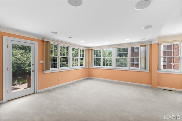 46 Broadview Dr, Clayton, MO 63105 - unfurnished sunroom with plenty of natural light