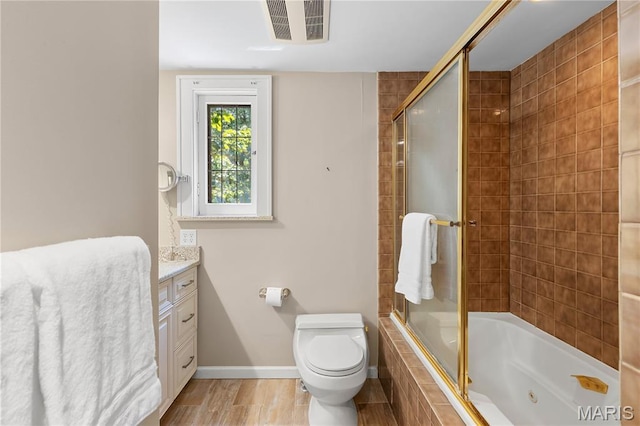 46 Broadview Dr, Clayton, MO 63105 - bathroom with vanity and a combined bath / shower with jetted tub
