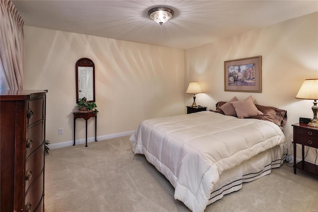 14643 Chermoore Dr, Chesterfield, MO 63017 - bedroom featuring light carpet and baseboards