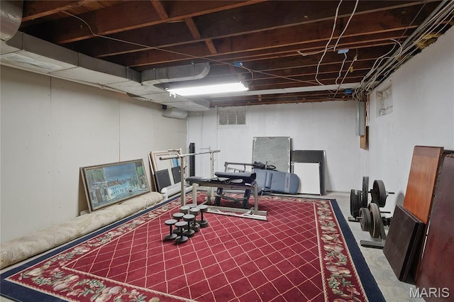 827 Yosemite Dr, Saint Louis, MO 63122 - view of workout area