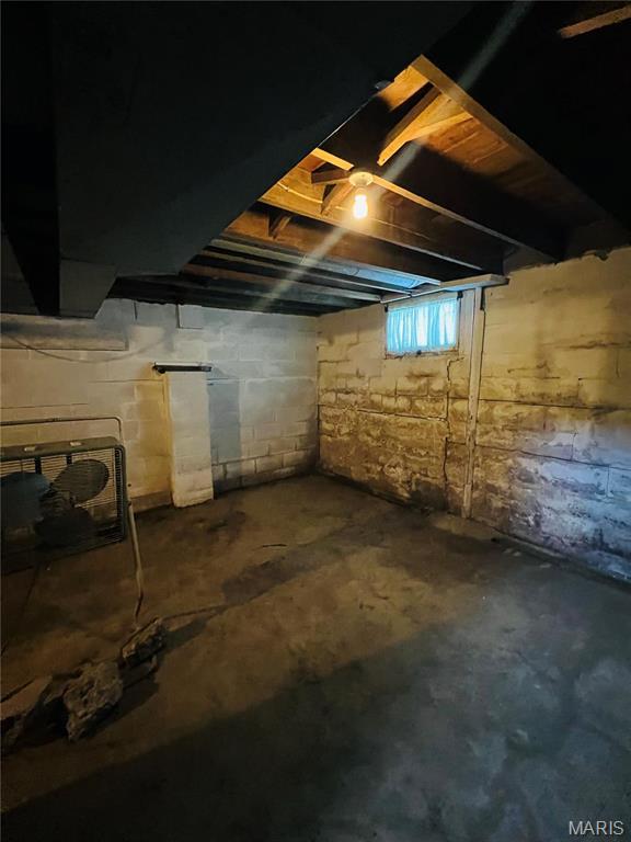 604 Salling St, Perry, MO 63462 - view of basement