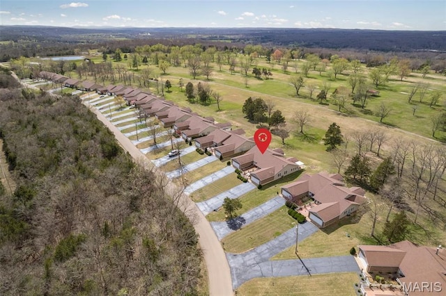 1654 Napoleon Dr, Bonne Terre, MO 63628 - aerial view of property's location with nearby suburban area