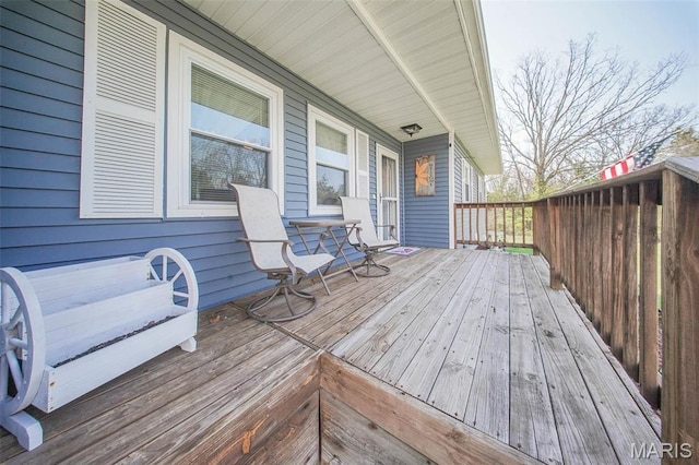 14056 State Route O, Rolla, MO 65401 - view of wooden terrace
