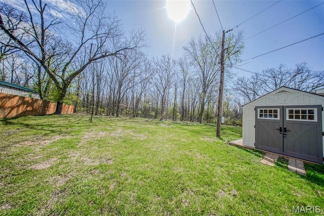 14056 State Route O, Rolla, MO 65401 - view of yard with a storage shed and an outdoor structure