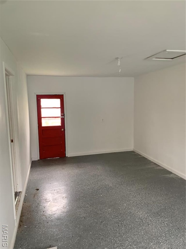 200 Easton St, Bonne Terre, MO 63628 - empty room featuring speckle patterned floor and baseboards