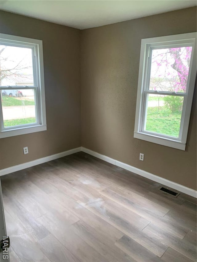 200 Easton St, Bonne Terre, MO 63628 - spare room with healthy amount of natural light, wood finished floors, and baseboards