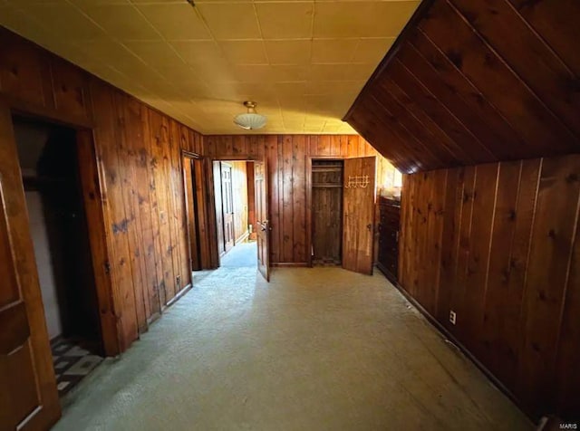 2520 State St, Granite City, IL 62040 - bonus room with wooden walls and lofted ceiling