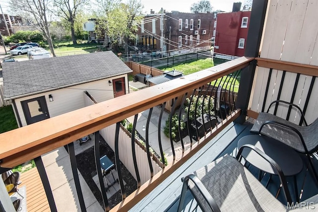 2712 Potomac St, Saint Louis, MO 63118 - view of balcony