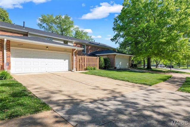 13355 Land O Woods Dr, Saint Louis, MO 63141 - view of front facade featuring brick siding and driveway