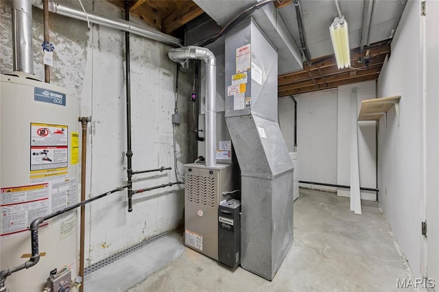 13355 Land O Woods Dr, Saint Louis, MO 63141 - utilities featuring water heater and heating unit