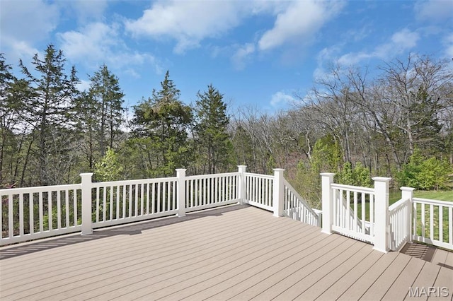 9336 Excelsior Rd, Gerald, MO 63037 - view of wooden terrace