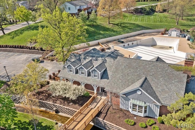1551 Swallow Dr, Saint Louis, MO 63144 - view from above of property