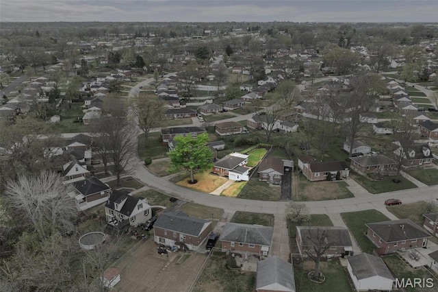 8900 Southview Ln, Saint Louis, MO 63123 - aerial overview of property's location featuring nearby suburban area