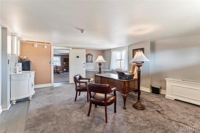 876 W State St W, Jacksonville, IL 62650 - home office with baseboards
