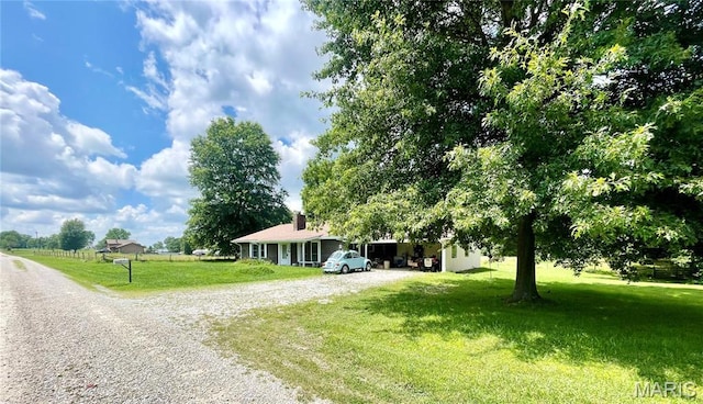 5815 Robin Ln, Troy, MO 63379 - view of dirt / gravel driveway