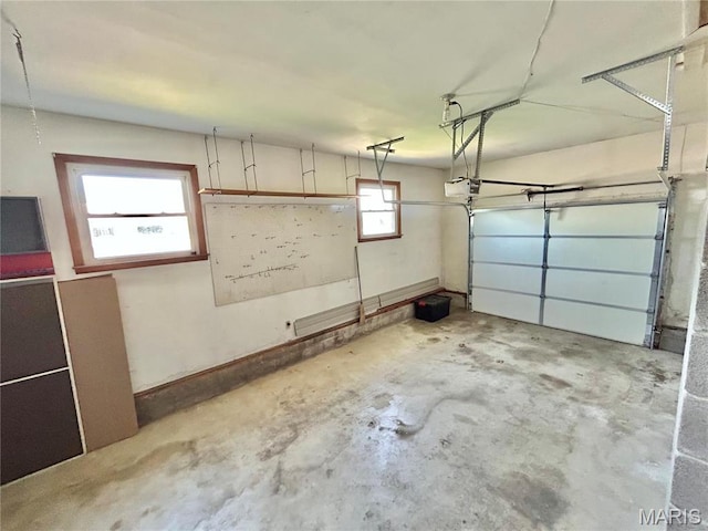 1101 S Mildred Blvd, Salem, MO 65560 - garage featuring a garage door opener