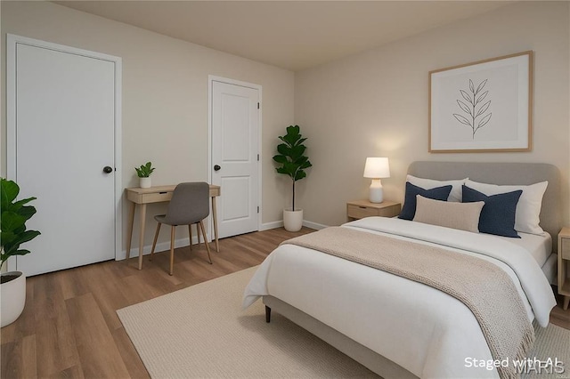 2938 Oregon Ave, Granite City, IL 62040 - bedroom featuring wood finished floors