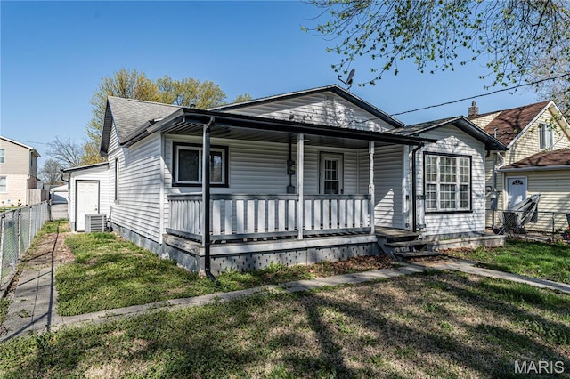2938 Oregon Ave, Granite City, IL 62040 - view of front of property with a porch