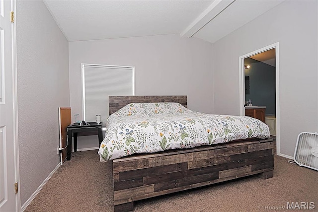 301 Kimberly Dr, Scott City, MO 63780 - carpeted bedroom featuring baseboards and ensuite bathroom