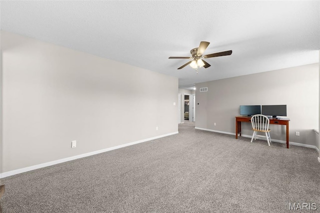 11 Country Crossing Estates Dr, Saint Peters, MO 63376 - unfurnished office featuring ceiling fan and carpet