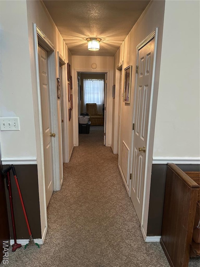 949 Ripley 21n-4, Doniphan, MO 63935 - hallway with light carpet and a textured ceiling