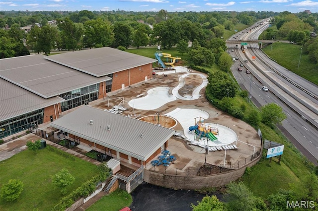 4311 Loughborough Ave, Saint Louis, MO 63116 - bird's eye view of a main thoroughfare
