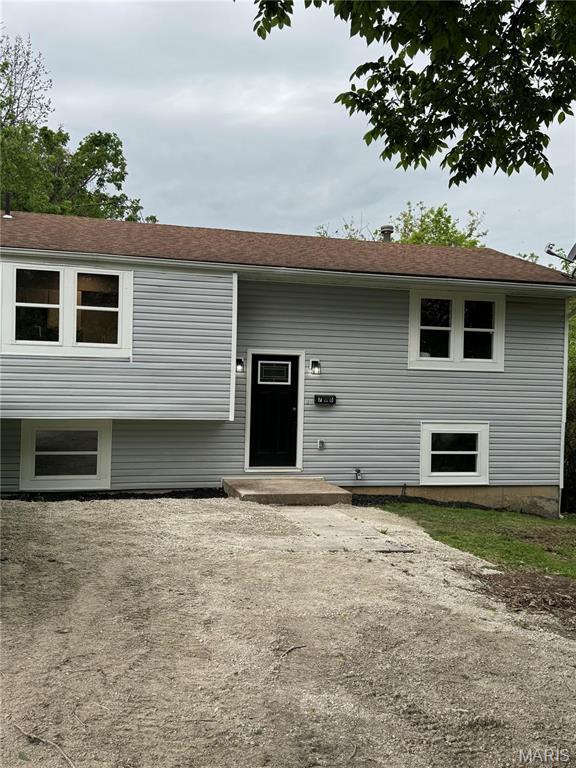 view of front of house