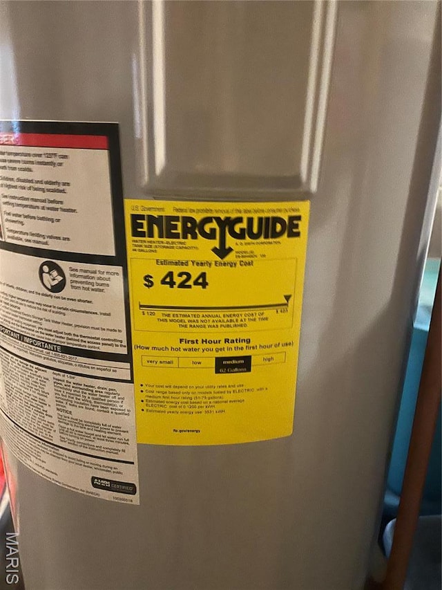 4101 Juedeman Rd, Mo, MO 65453 - detailed view of water heater