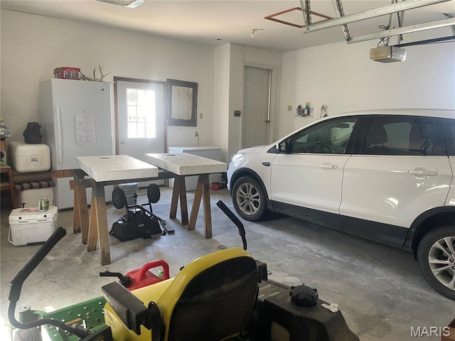 4101 Juedeman Rd, Mo, MO 65453 - garage featuring a garage door opener