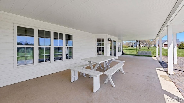 9108 Wiltshire Dr, Columbia, IL 62236 - view of patio featuring outdoor dining space