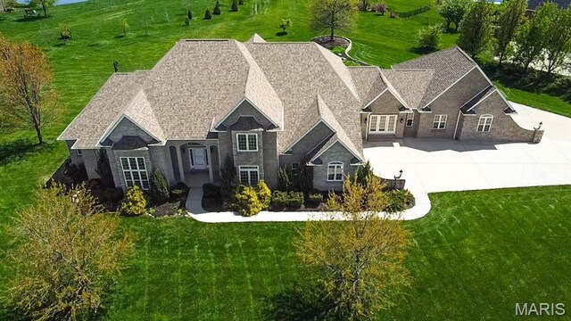 9108 Wiltshire Dr, Columbia, IL 62236 - view from above of property