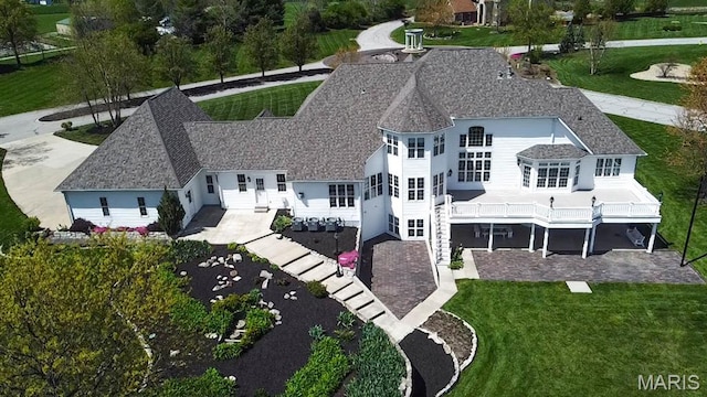 9108 Wiltshire Dr, Columbia, IL 62236 - view from above of property
